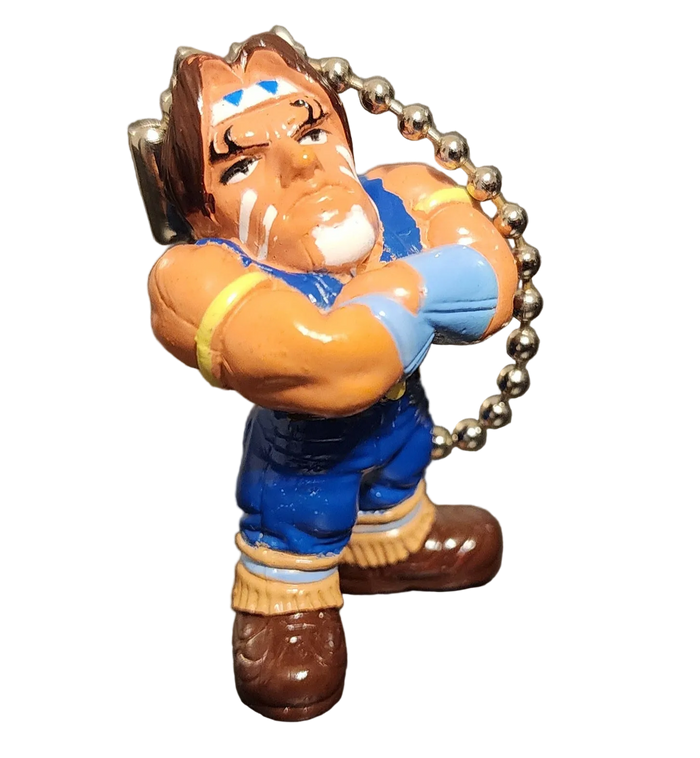 T. Hawk Vintage Street Fighter Keychain Figure