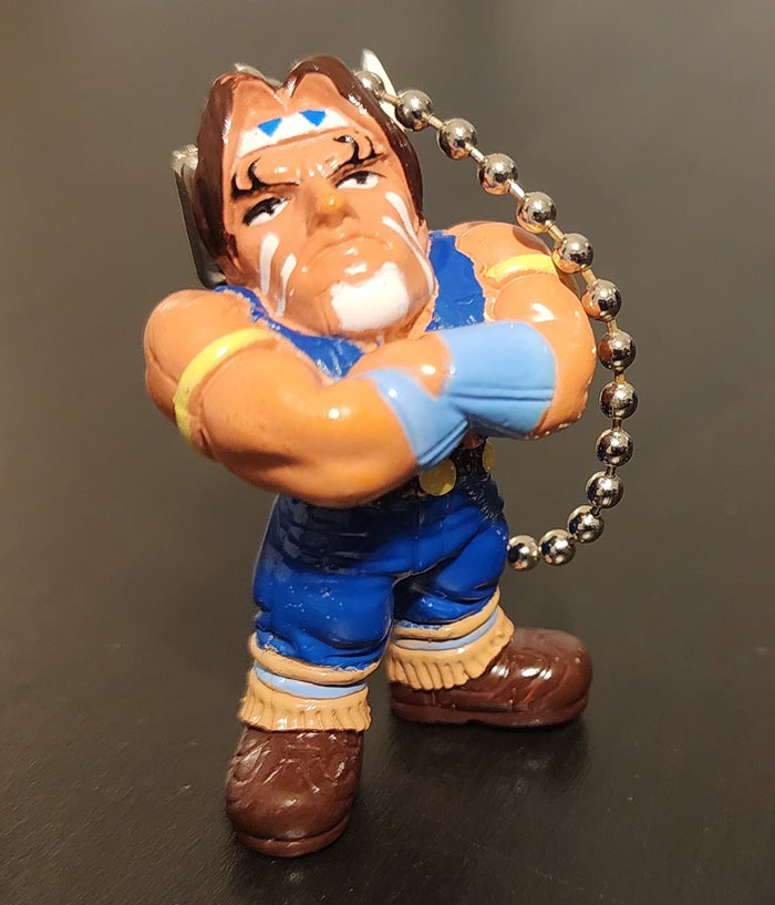 T. Hawk Vintage Street Fighter Keychain Figure