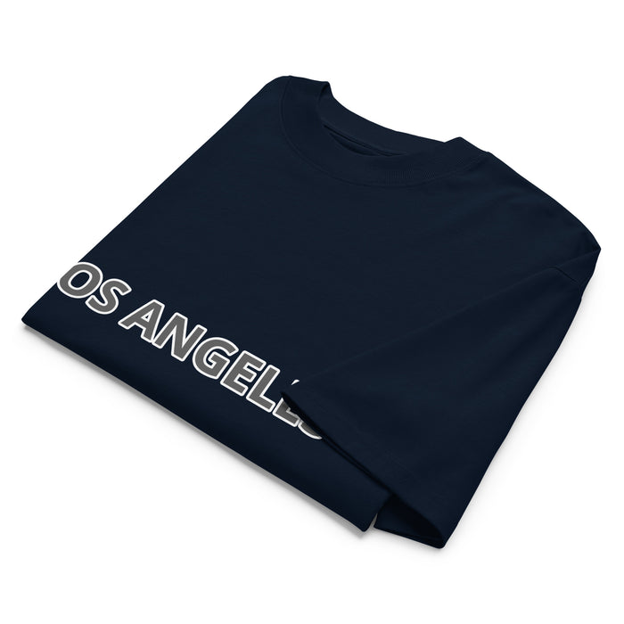 T-shirt oversize Los Angeles Superior Bleu Marine face - logo Los Angeles imprimé sur la poitrine
