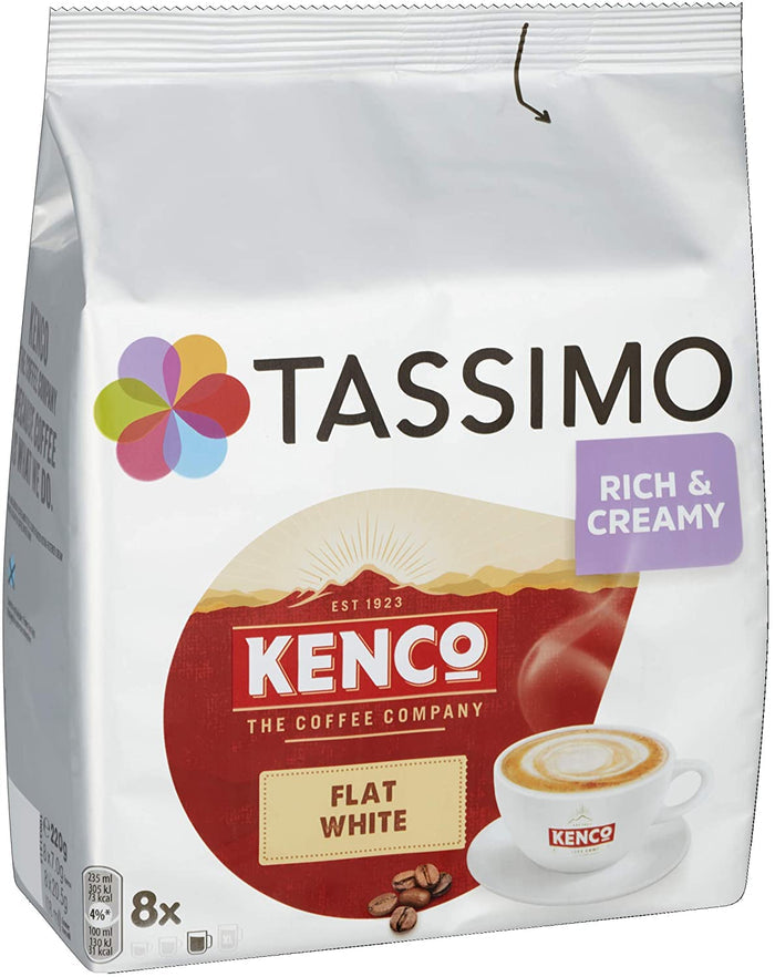 Tassimo Kenco Flat White (16 T Discs, 8 Servings) - Shoppers-kart.com