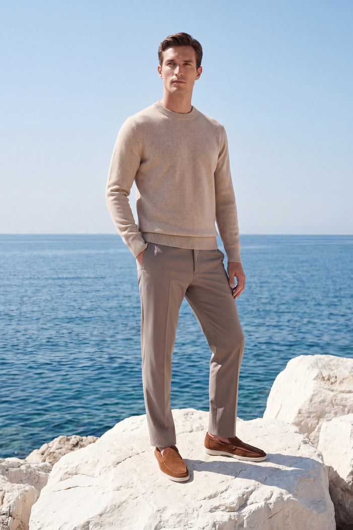 Taviani Cashmere Knit Beige