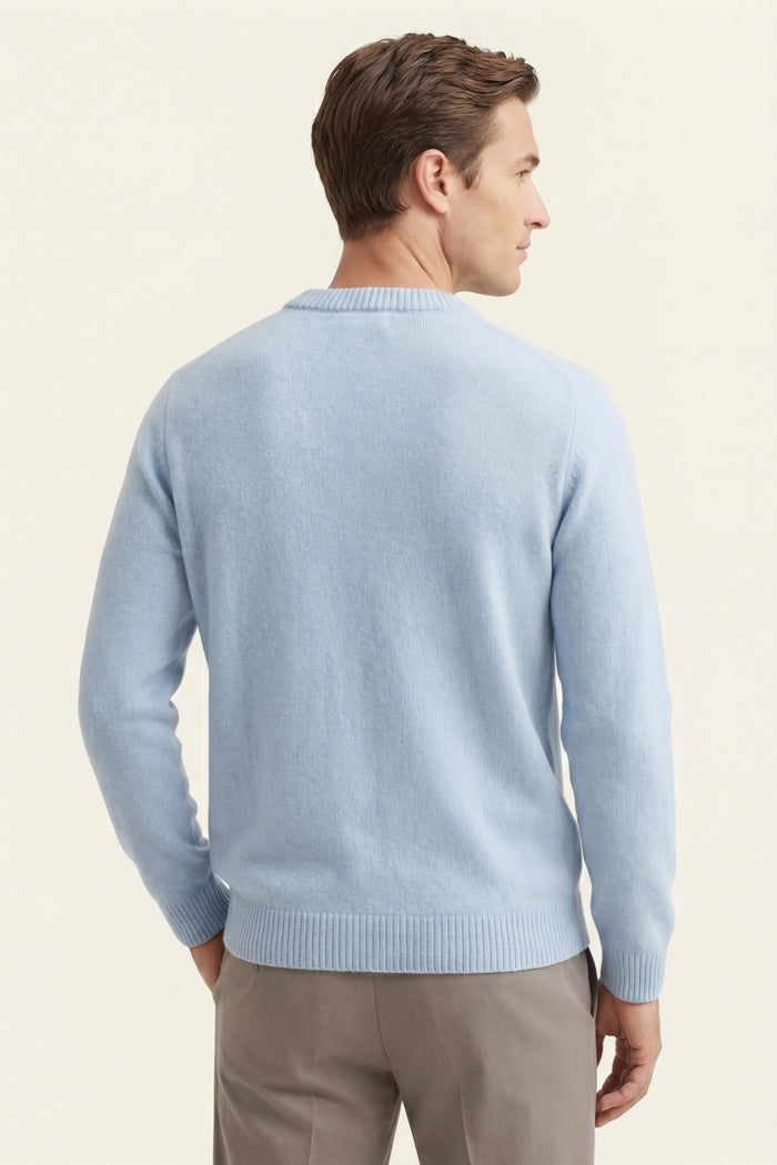 Taviani Cashmere Knit Light Blue