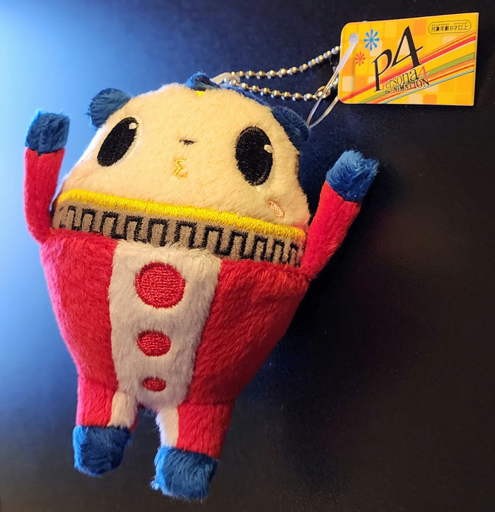 Teddie / Kuma Persona 4 Taito Mini Plush Anime Prize Keychain