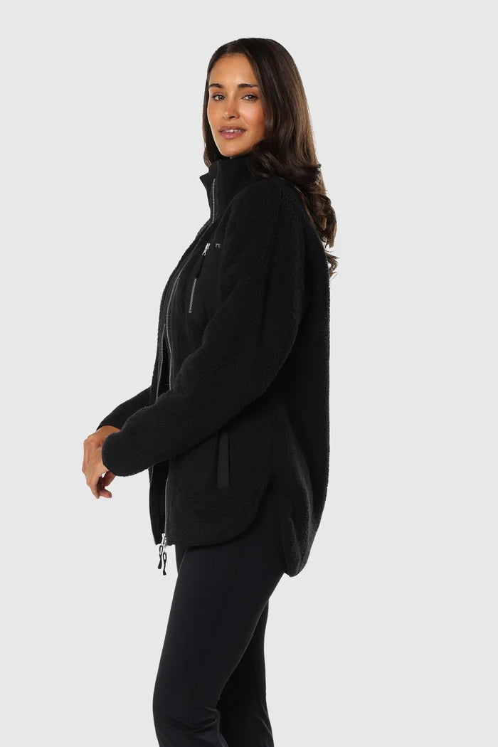 Teddy Zip Jacket Outerwear - Alternate 4
