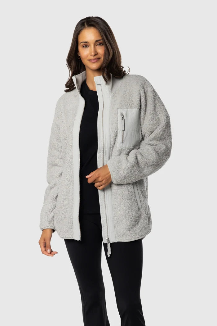 Teddy Zip Jacket Outerwear - Front