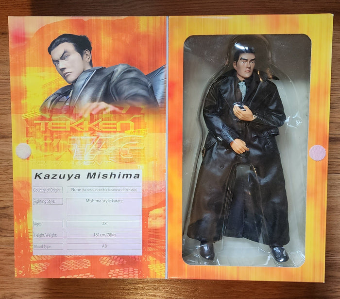 Tekken Tag Tournament Kazuya Mishima Ultimate 12" Doll Figure (Sealed)