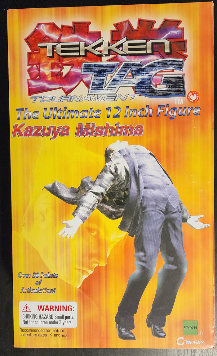 Tekken Tag Tournament Kazuya Mishima Ultimate 12" Doll Figure (Sealed)