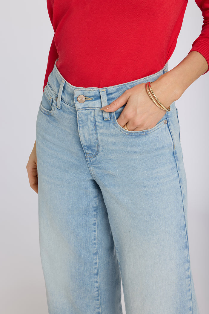 Teresa Wide Leg Ankle Jeans - Keys View
