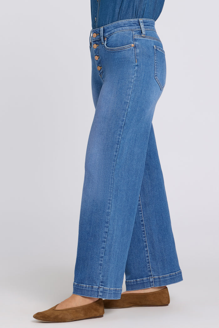 Teresa Wide Leg Jeans - Blue Paradise