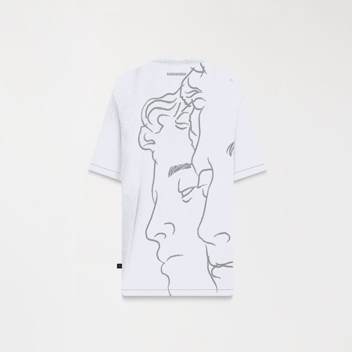 TERSIA T-SHIRT OVERSIZED MEN WHITE