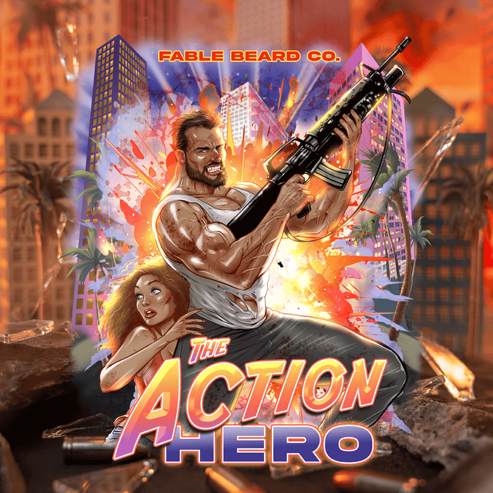 The Action Hero - Beard Conditioner - Musky Cedarwood, Warm Caraway, Velvety Apricot