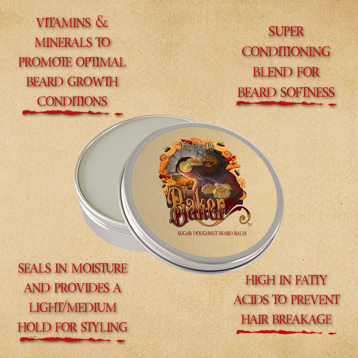 The Baker - Complete Balm Kit - Fresh Doughnuts, Warm Vanilla Sugar, Hint of Cinnamon Spice