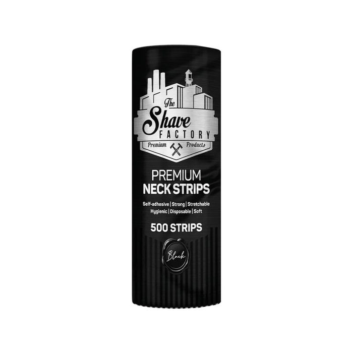 The Shave Factory Premium Black Neck Strip - Halskrause 5er Rolle ( 500 Stück )