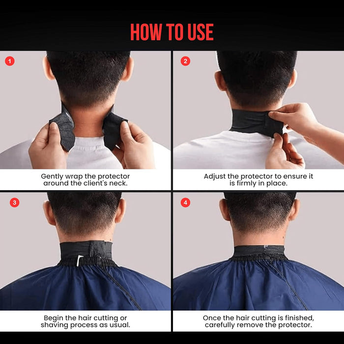 The Shave Factory Premium Black Neck Strip - Halskrause 5er Rolle ( 500 Stück )