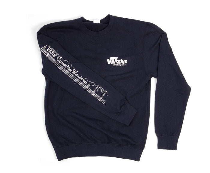 the vanzine country western sweatshirt ~ S, M, L, XL, XXL, XXXL