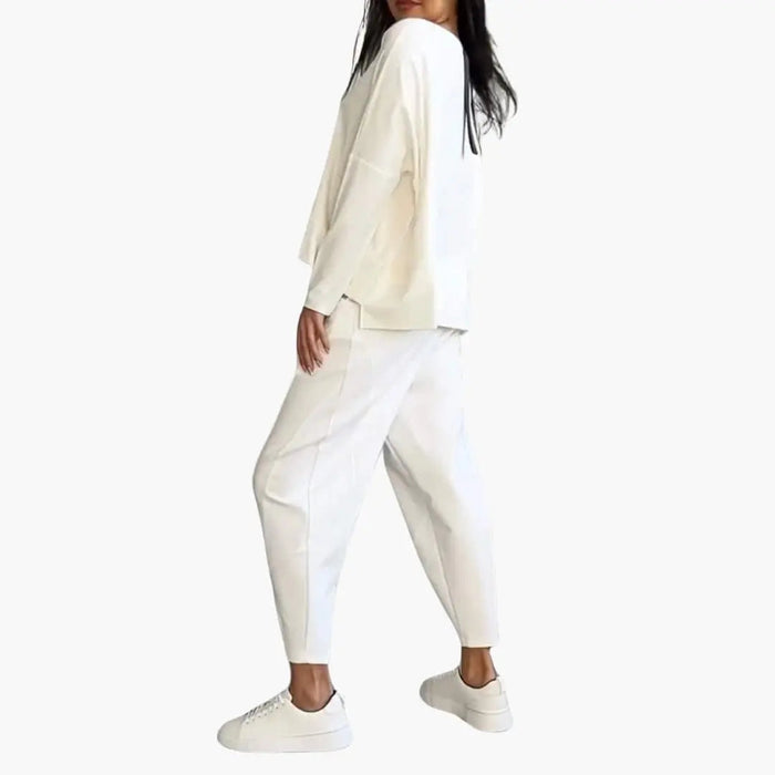 Thea | Two-piece set with round neck
