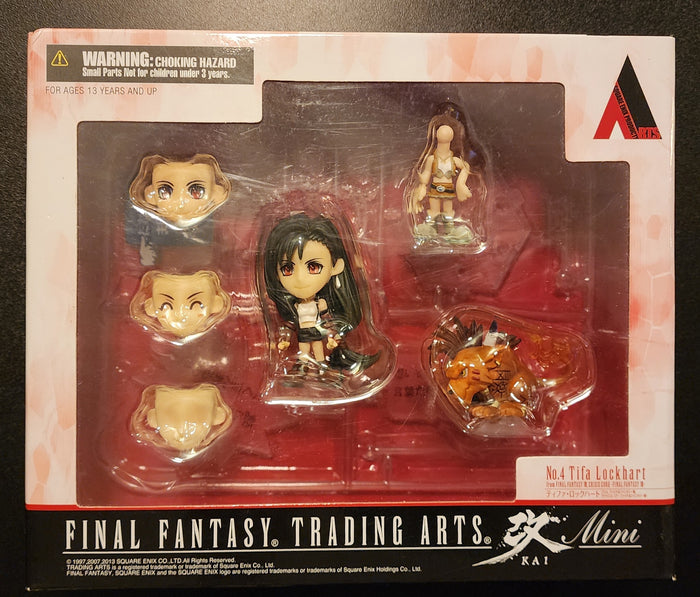 Tifa Lockhart + Red XIII Final Fantasy Trading Arts Kai Mini Figure (Sealed)