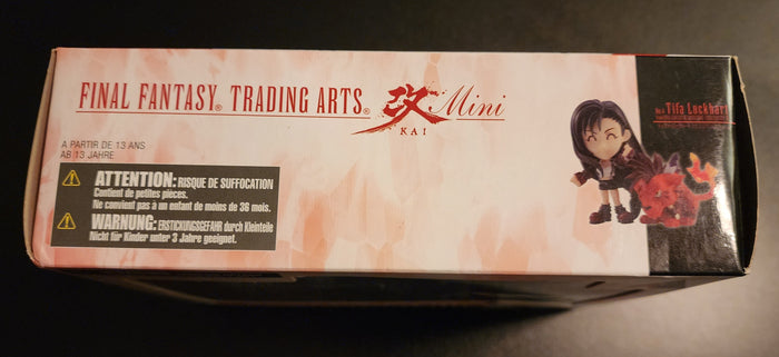 Tifa Lockhart + Red XIII Final Fantasy Trading Arts Kai Mini Figure (Sealed)