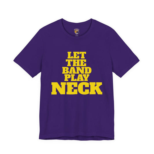 Tiger Nation Let The Band Play Neck Tee
