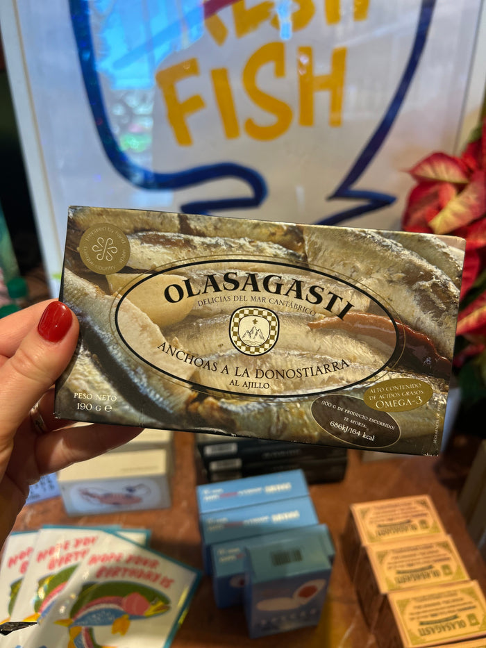 Tinned Fish - Olasagasti Anchovies a la Basque
