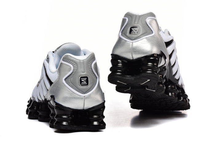 TL White Metallic Silver Black