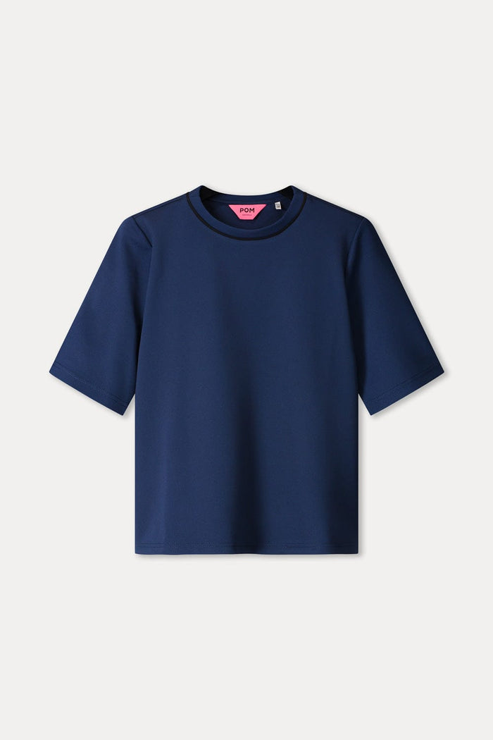 POM Amsterdam Tops TOP - Rosie Eternal Blue