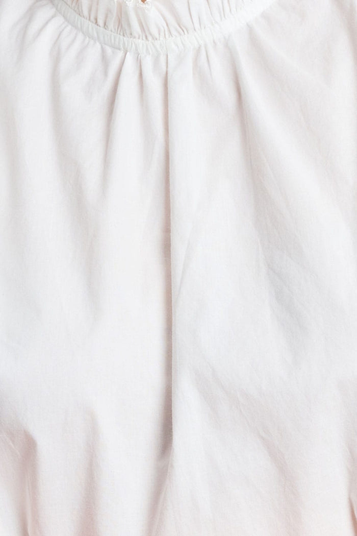 POM Amsterdam Tops TOP - Ruffles Crispy White