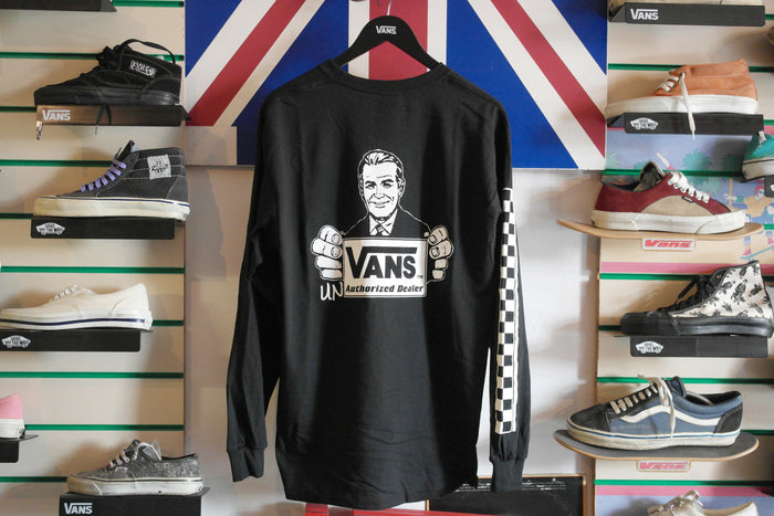 tosotp (un)authorized dealer l-s t-shirt > black ~ S, M, L, XL, XXL