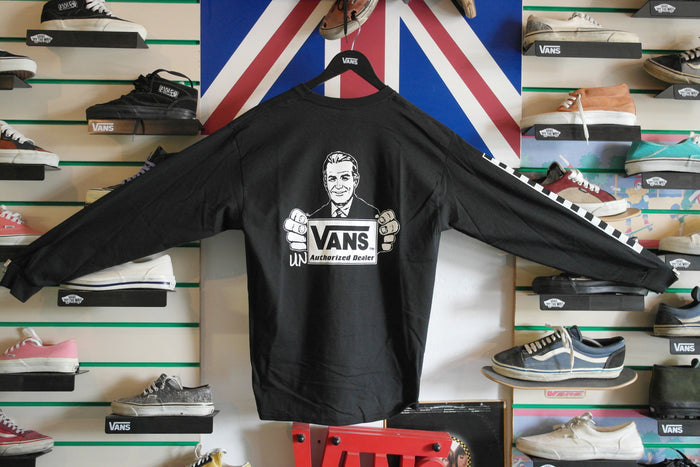 tosotp (un)authorized dealer l-s t-shirt > black ~ S, M, L, XL, XXL