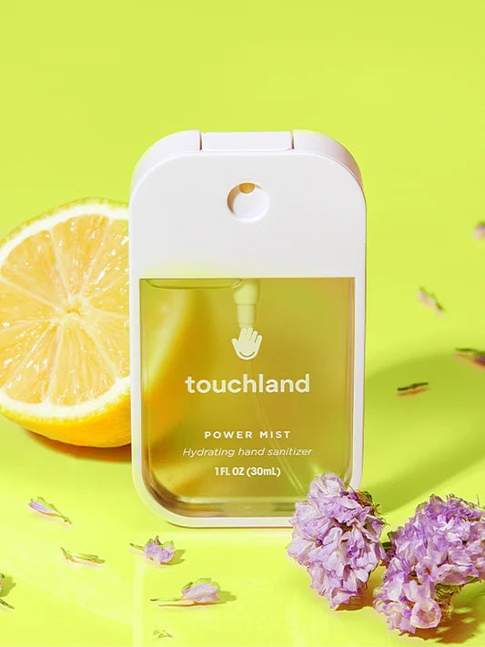 Touchland Gentle Mist Ultra-Soothing Hand Sanitizer Spray  Lily of the Valley scented  500-Sprays each  1FL OZ