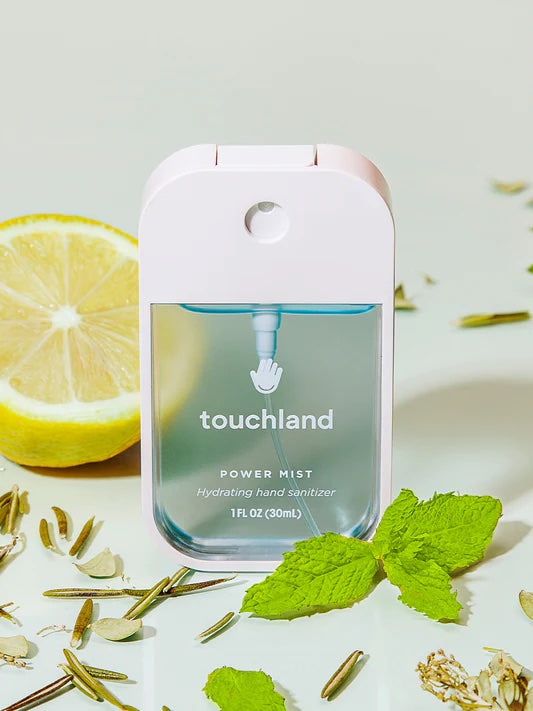 Touchland Gentle Mist Ultra-Soothing Hand Sanitizer Spray  Lily of the Valley scented  500-Sprays each  1FL OZ
