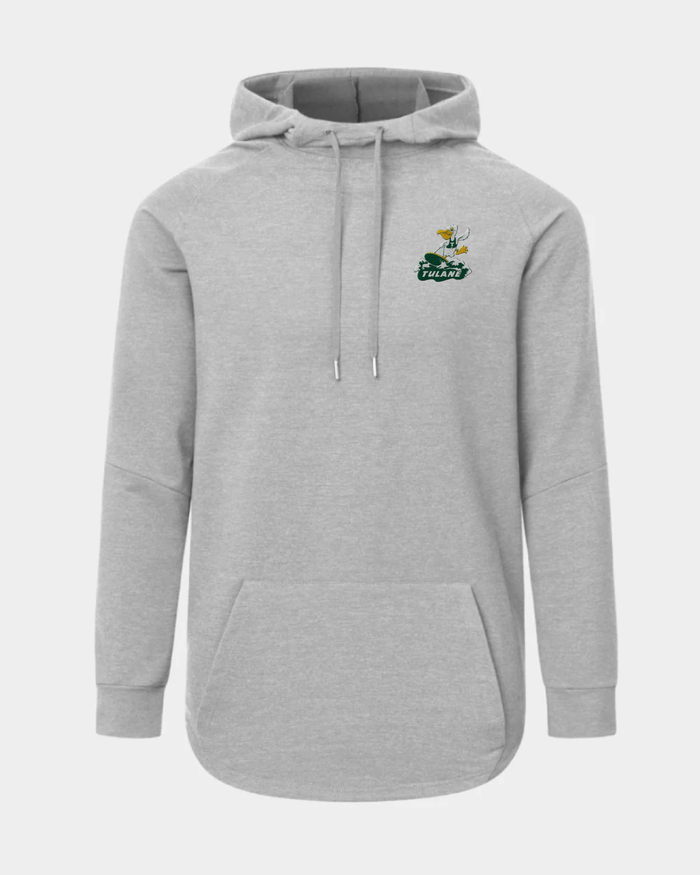 Tulane Scuba Heather Grey Hoodie