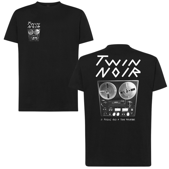 TWIN NOIR - Tape Machine T-Shirt