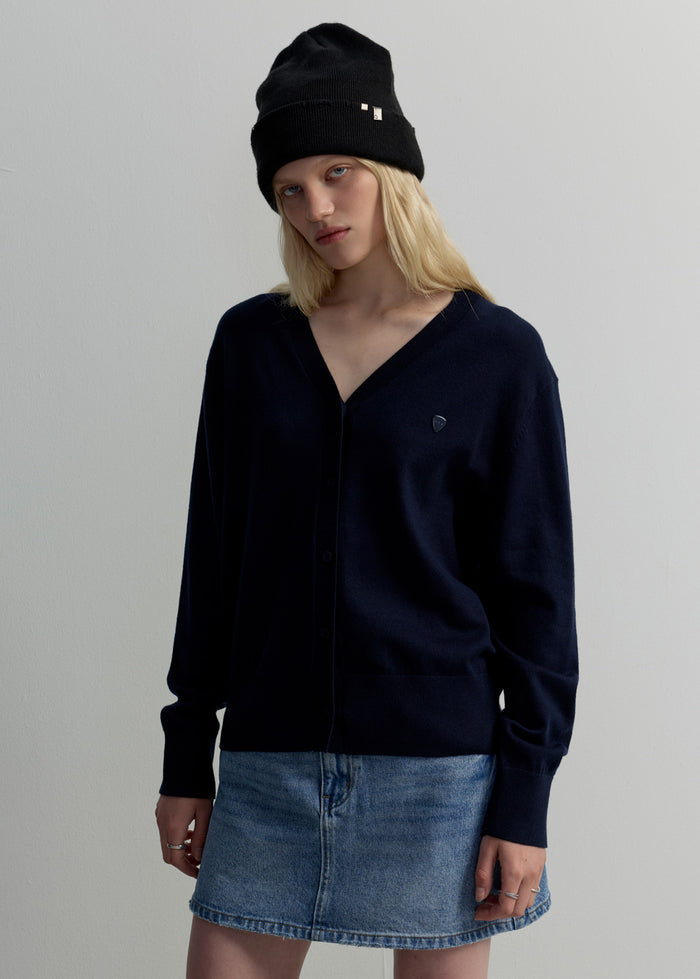 V-NECK CARDIGAN