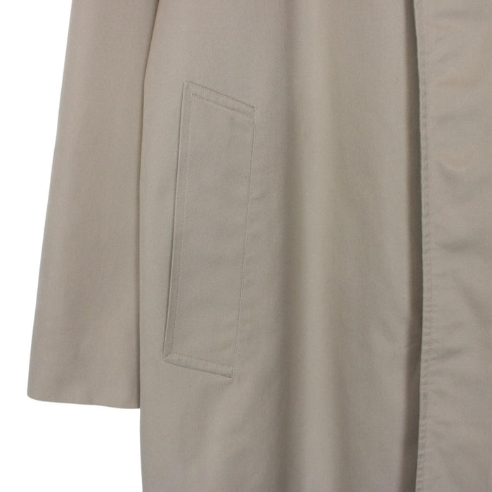Vintage 90s Burberry Tan Brown Single Breasted Trench Coat