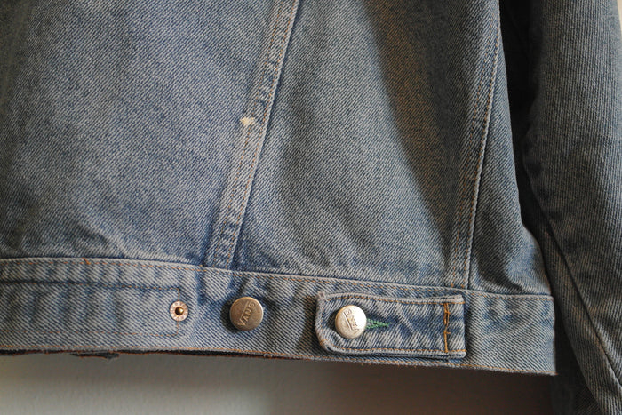 vintage vans classic denim jacket ~ L