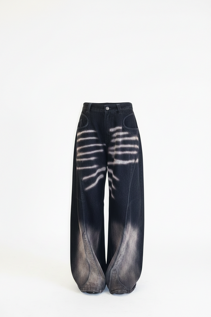Wad Denim Pant (CORD SET)