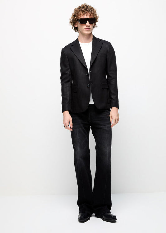 WASHED BLACK JEANS
