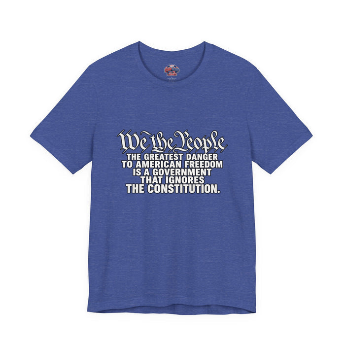 We The People Constitution T-Shirt – American Freedom Patriotic Tee – Constitutional Rights Shirt – USA Patriot Gift