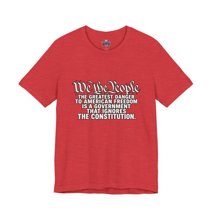 We The People Constitution T-Shirt – American Freedom Patriotic Tee – Constitutional Rights Shirt – USA Patriot Gift
