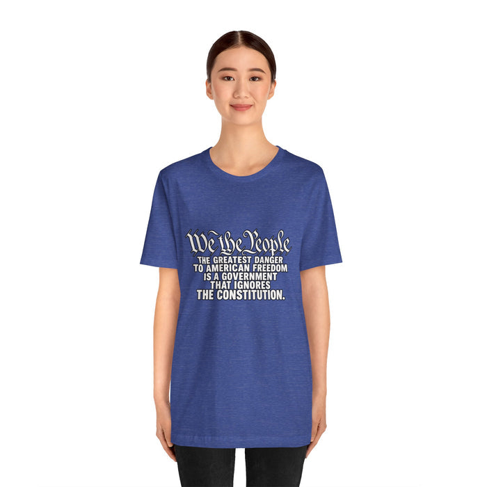 We The People Constitution T-Shirt – American Freedom Patriotic Tee – Constitutional Rights Shirt – USA Patriot Gift