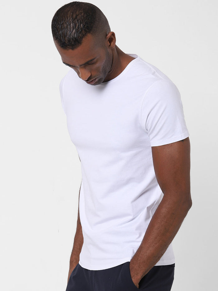White Crew Neck T-Shirt