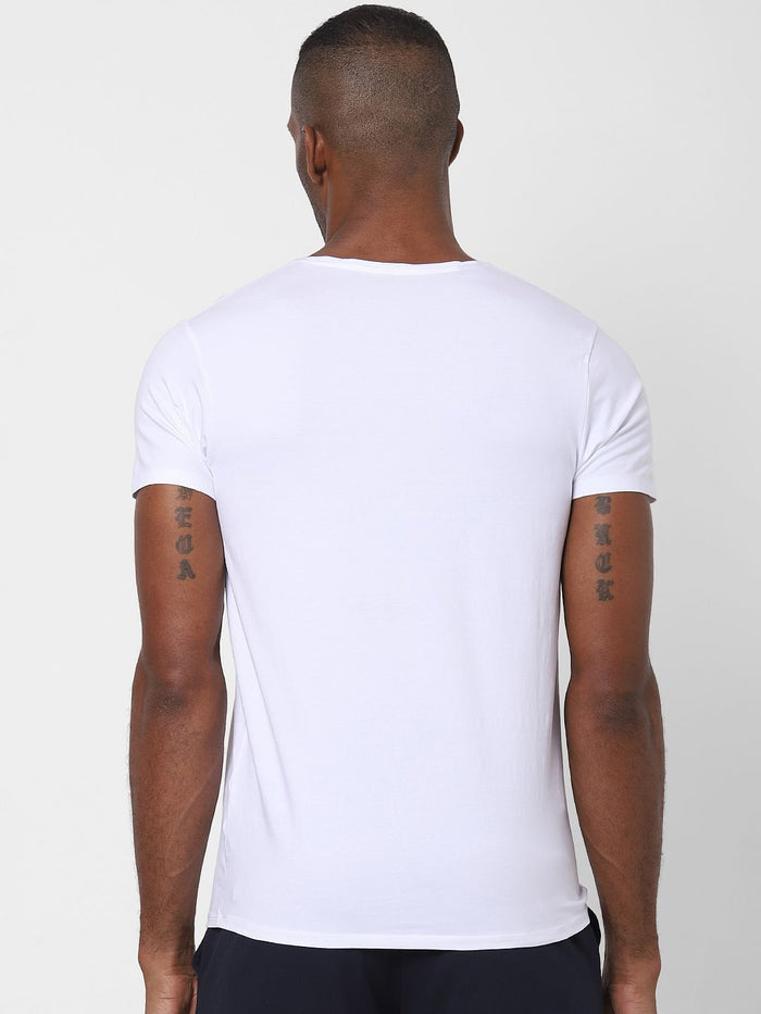 White Crew Neck T-Shirt