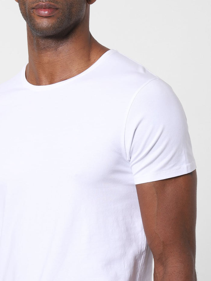 White Crew Neck T-Shirt
