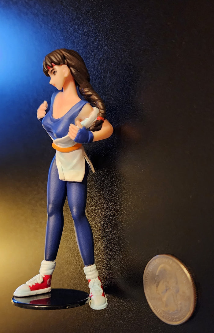 Yuri Sakazaki SNK Gals Yujin Gashapon Figure